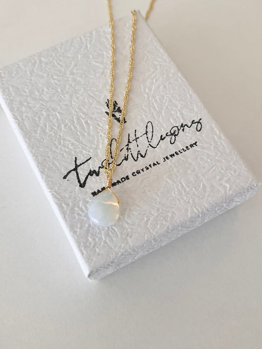 Opalite Droplet | Gold