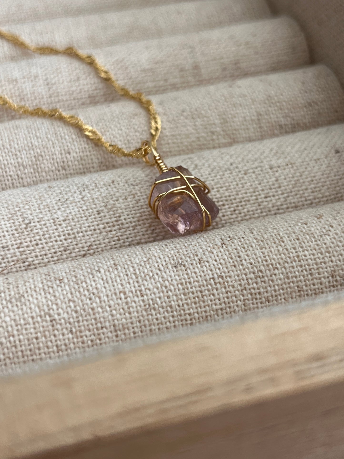 Ametrine Raw | Gold